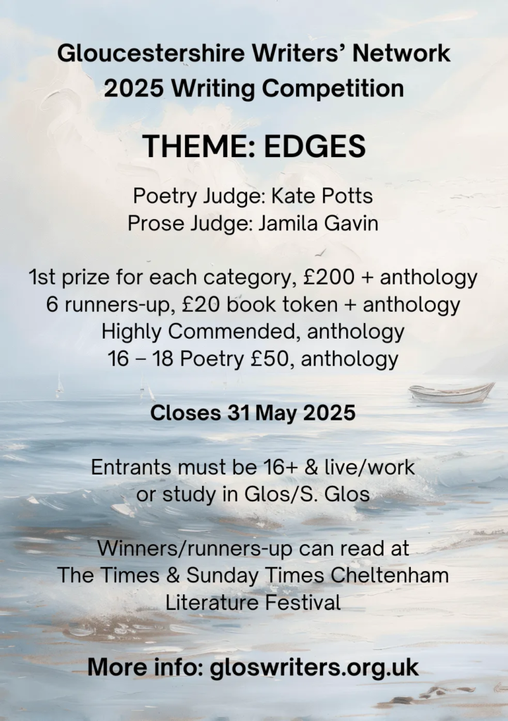 poster for GWN annual writing competition